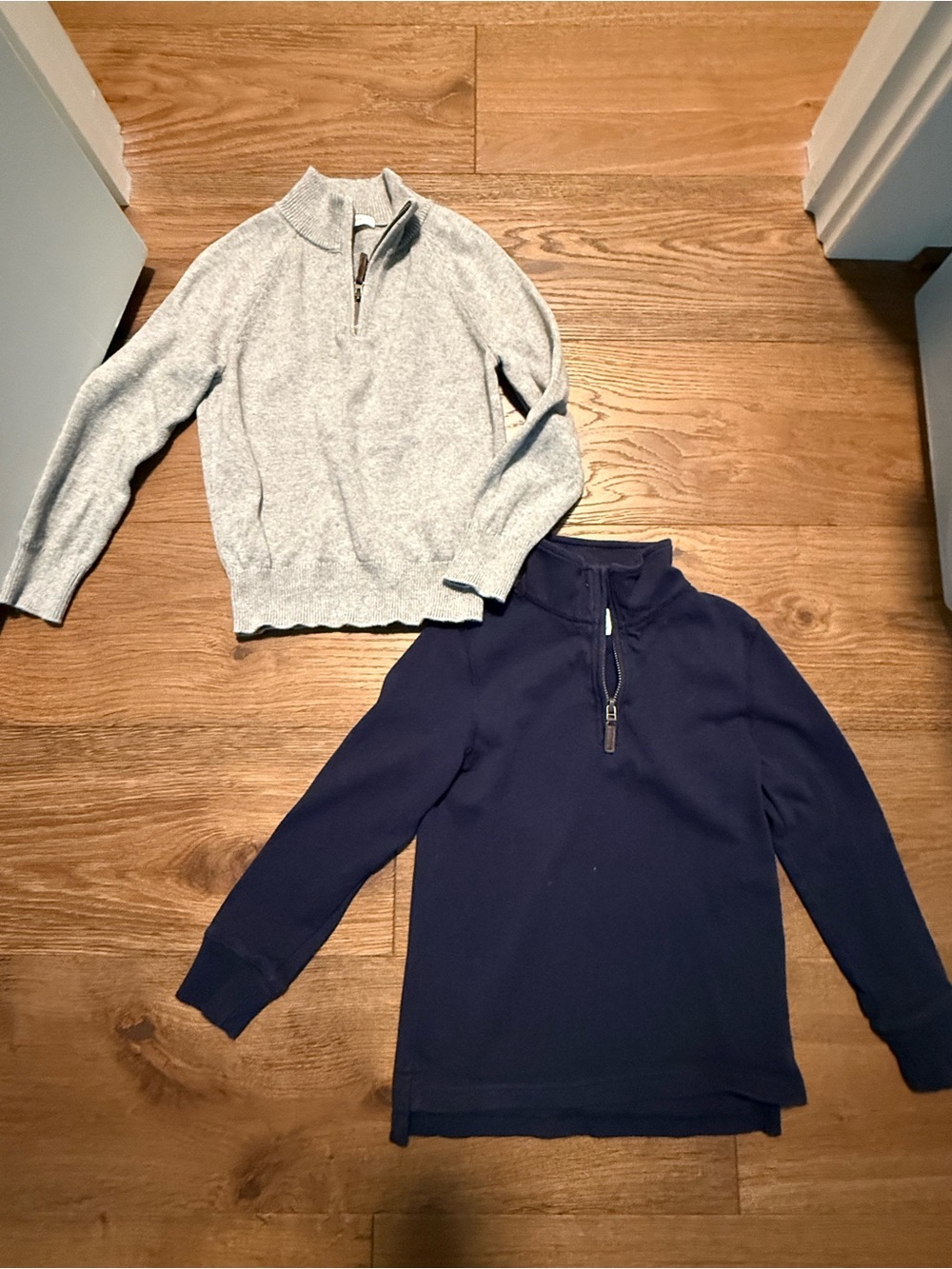 J. Crew Kids Navy Half-Zip Pullover (2)